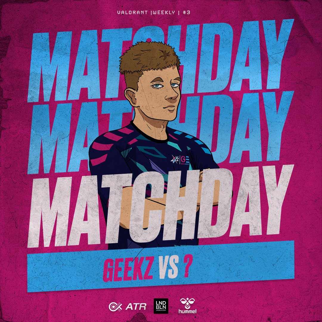 Today is the third weekly in <a href="/projectvgg/">PROJECT V</a> ! It starts at 19:00 CET! 
Let's go boys! 🥳🥳🥳

#BEAGEEK #Valorant #GEEKZENERGY