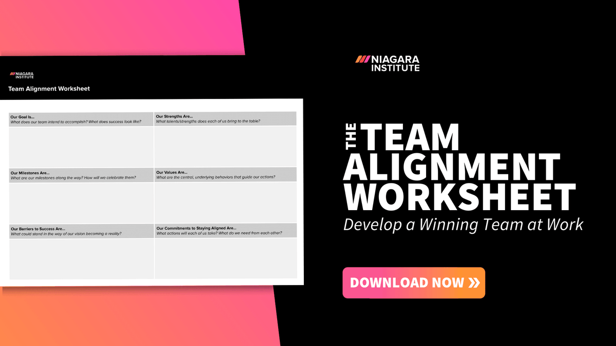 The dream team is one that understands the vision, knows the goals, and moves forward together to reach them. Bring clarity to the table, boost contributions, and achieve successful results with the Team Alignment Worksheet. Get your copy here: hubs.li/Q01M-Zbz0