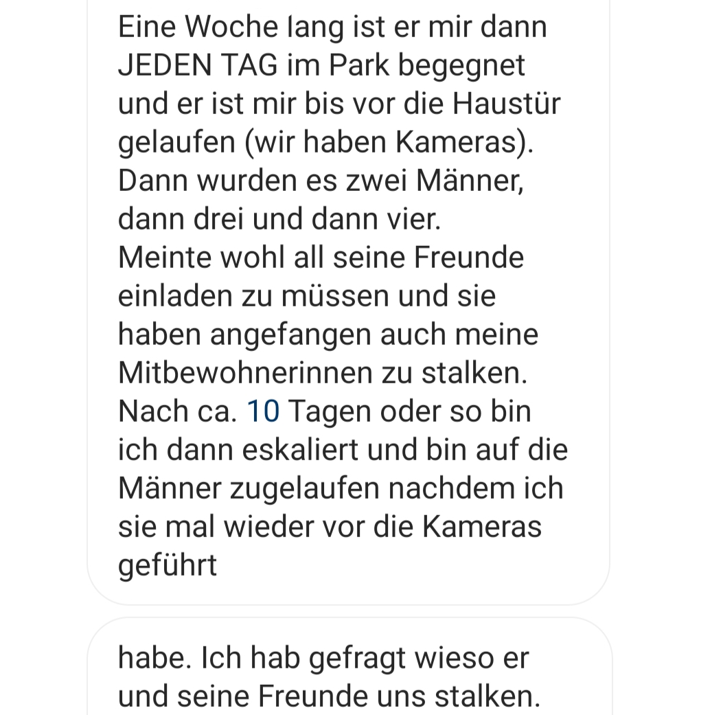 Caption &amp; weitere Bilder auf Instagram! 

#catcallsofberlin #ankreiden #catcalling #stopptbelästigung #stopcatcalling #feminismus #chalkback #catcalls #berlin #feminism #stopstreetharassment

 instagram.com/catcallsofberl…