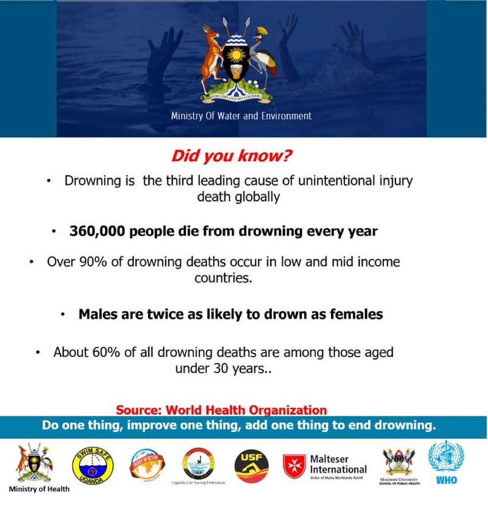 Energy In Action (@rayunitedfc) on Twitter photo Looking forward to participating in Uganda’s World Drowning Prevention Day on July 25 at Kaazi Camp grounds. International team leaves one week from today! <a href="/SwimSafeUganda/">Swim Safe Uganda</a> @UgandaSwimming <a href="/MinofHealthUG/">Ministry of Health- Uganda</a> Looking forward to participating in Uganda’s World Drowning Prevention Day on July 25 at Kaazi Camp grounds. International team leaves one week from today! <a href="/SwimSafeUganda/">Swim Safe Uganda</a> @UgandaSwimming <a href="/MinofHealthUG/">Ministry of Health- Uganda</a>