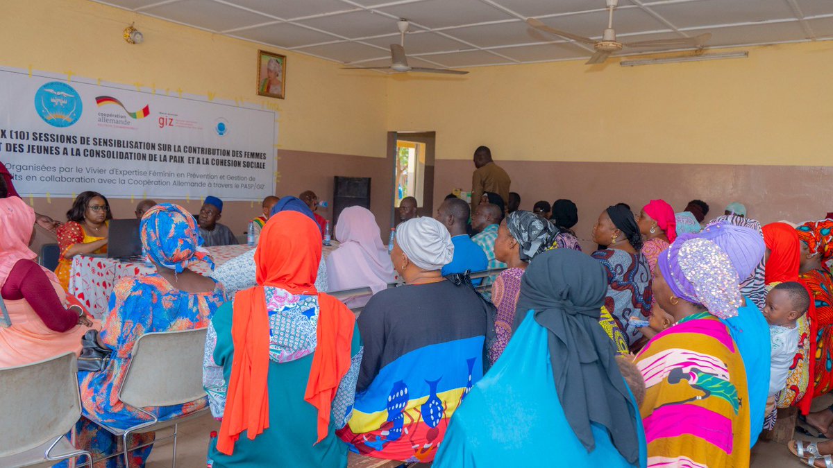 Les femmes et les jeunes constituent une force incontournable pour le #développement #durable et surtout l’instauration de la #paix 
<a href="/Femmesetpaix223/">Vivier d’expertise féminin en gestion des conflits</a>