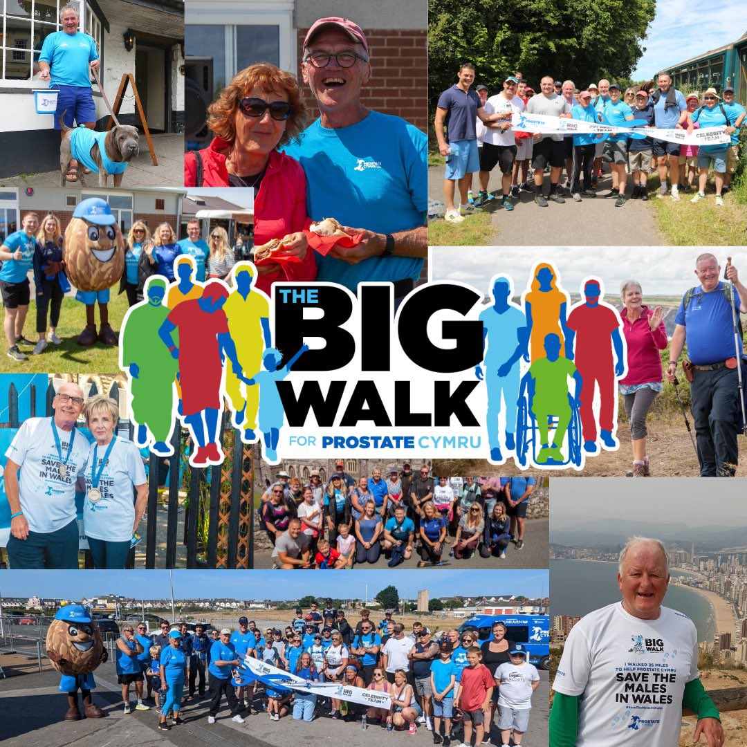ProstateCymru's tweet photo. 👣Walk for Prostate Cymru this July👣

Don't forget, even though our walking weekend is over you can still sign up as an individual walker this July and complete your 26 miles throughout the month!

Sign up for £10 today:
➡️https://t.co/iW8bZUae8X https://t.co/Djd4At9SHp