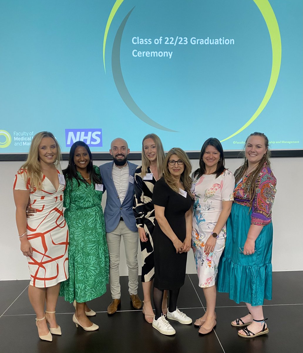 Huge congrats to our 7 London Region Clinical Fellows. It has been a privilege to watch your growth and development. Thank you for all of your hard work. The NHS is lucky to have such such motivated and inspirational leaders. @NHSEnglandLDN @FMLM_UK @JaneJaneclegg @ChetnaModi3