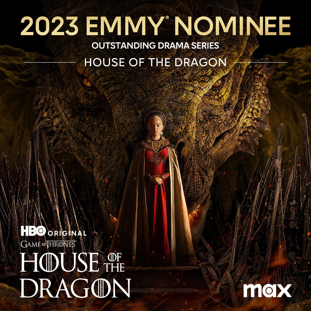 A power men should never have trifled with. Congratulations to the cast and crew of @HouseofDragon on their #Emmys2023 nomination for Outstanding Drama Series. #HOTD