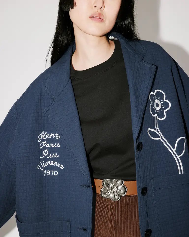 KENZO NIGO Rue Vivienne ワークウエア ジャケット(XS) KENZO（ケンゾー）の「'KENZO Rue Vivienne' デニム ワーク