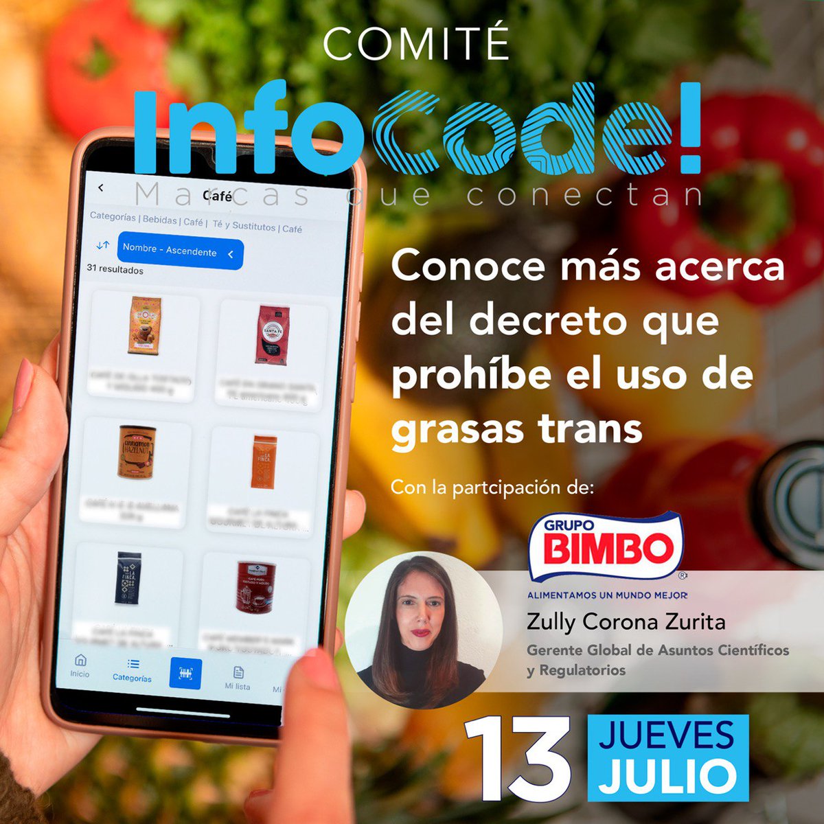 GS1_Mx's tweet image. 📷 ¡Mejora tu e-commerce con INFOCODE! Descubre las últimas mejoras y cumple con la prohibición de grasas trans. Únete a nuestro evento virtual con Zully Corona Zurita de Bimbo. ¡No te lo pierdas! 📷 gs1eventos.webex.com/webappng/sites…… #INFOCODE #Sustentabilidad