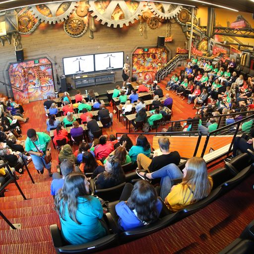 dragonsOCPS's tweet photo. More of our Magic Makers had the most amazing time learning at the @ronclarkacademy. They are ready to bring more rigor and innovation to our castle. 
Thank you to our amazing families that sponsored some of our teachers, as well as our phenomenal PTA.  @kimbearden @mrronclark_ https://t.co/mtijjVtdsJ