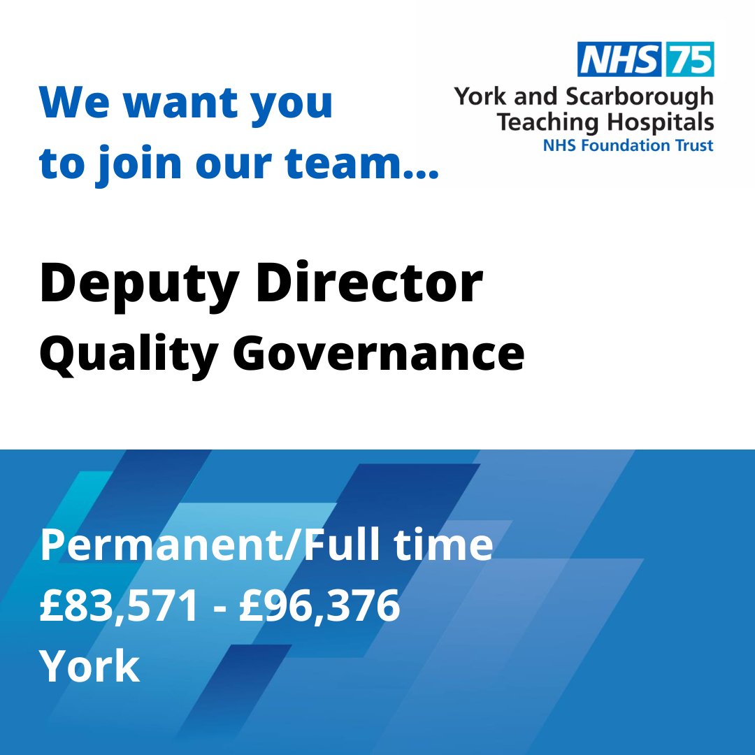 York and Scarborough Teaching Hospitals NHS FT tweet media