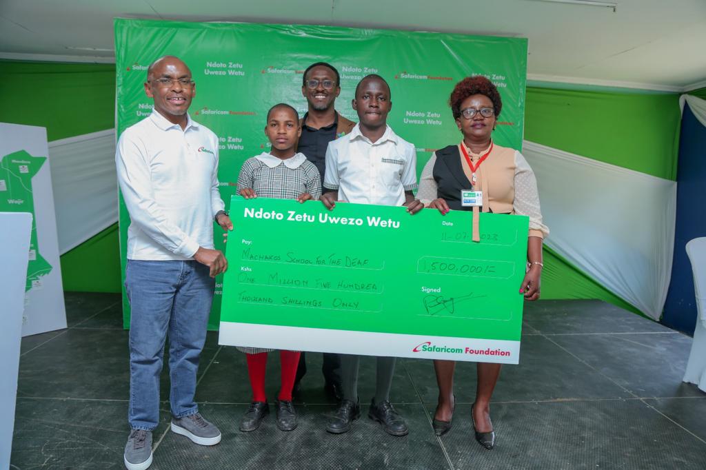 YanguNiYangu's tweet image. @Safaricom has set aside KES 100 M for the  fifth phase of #NdotoZetuUwezoWetu  initiative  with the submission open from 12th July through to 11th August 2023.
Register via safaricomfoundation.org/ndotozetu/  to submit your details
#UwezoWetuNdotoZetu