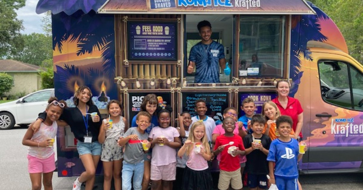 What goes great with hot summer days? Refreshing flavored ice from <a href="/KONAICE/">Kona Ice</a>!

Our Wood Valley Club was treated to some cold and tasty treats from the Kona Ice truck. It was the perfect addition to a great day outside!