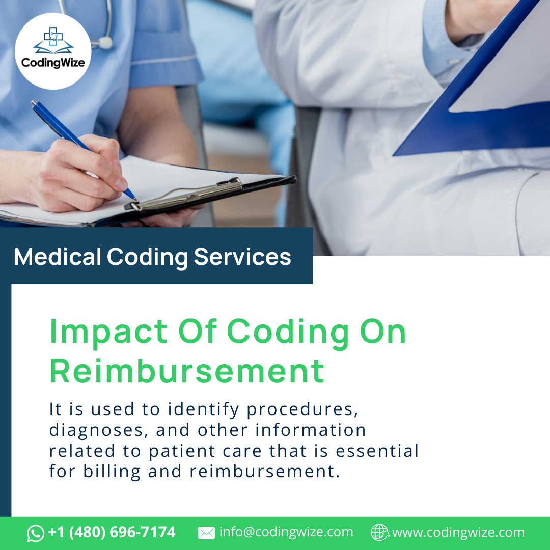 CodingWizeUSA's tweet photo. Impact of Medical Coding On Reimbursement

The medical coding industry is constantly changing and evolving, making it difficult for healthcare providers to keep up with the latest updates in coding.

Dm: info@codingwize.com
+1 (480) 696-7174

#medicalcoding #healthcare  #USA https://t.co/OM8jwgut7u