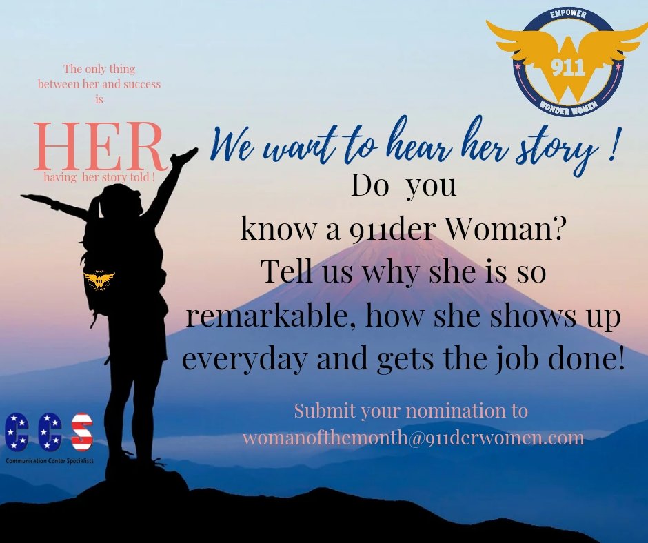 CMS_00's tweet photo. Submissions for July are underway and close on the 20th!!!! Let's see those nominations for your 911derWoman!!!! We look forward to reading them all!!!!!
See full details at https://t.co/k5I9wCyBuV 💛 https://t.co/bY0PHa5Fs4