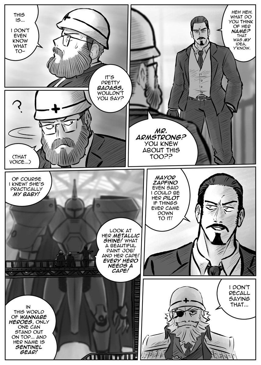 SPOILERS for DOWNTOWN DUNGEON CHAPTER 32
These panels were fun to draw.