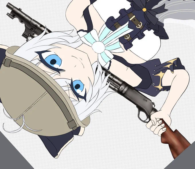 やっと銃塗り終わったー!!!! やっとシロちゃん塗れる………これどのみち清楚の日間に合わなかったね………_(┐「ε:)_