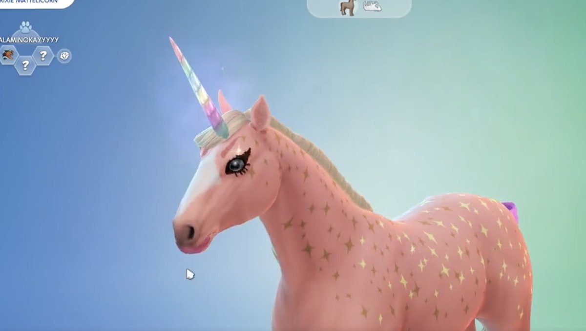 FIRST LOOK at Unicorns in #TheSims4 Horse Ranch!