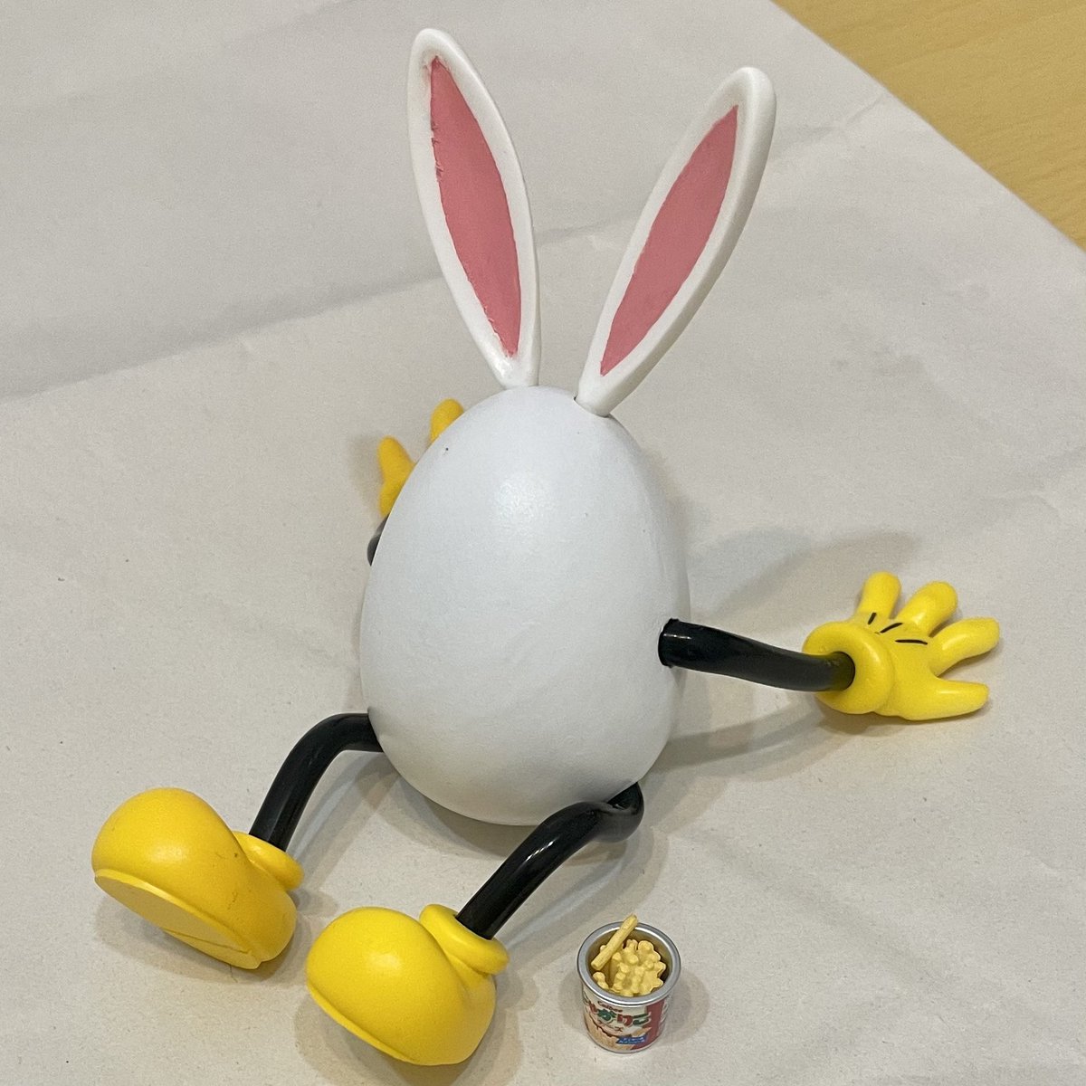 sage_jam_3DP's tweet photo. 忙しくなる前に作り上げたもの
手、足、耳とパーツを変更出来て更に自由にポーズもとれるように。
欠点は自立が難しいこと(笑) https://t.co/8GmvGYkYd6