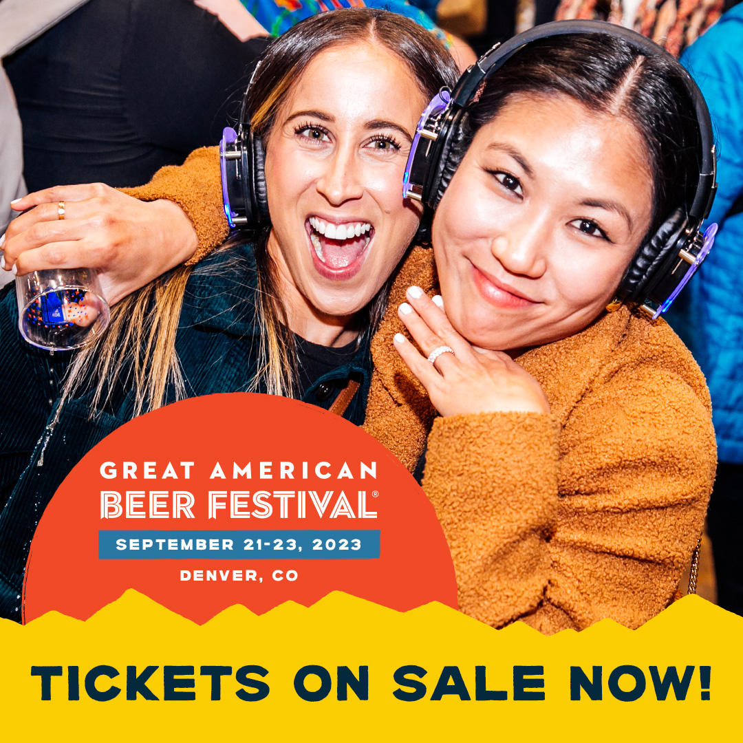 GABF's tweet image. 🍻#GABF tickets are on sale NOW! Get your tickets for America's favorite beer festival today: axs.com/series/18928/g…