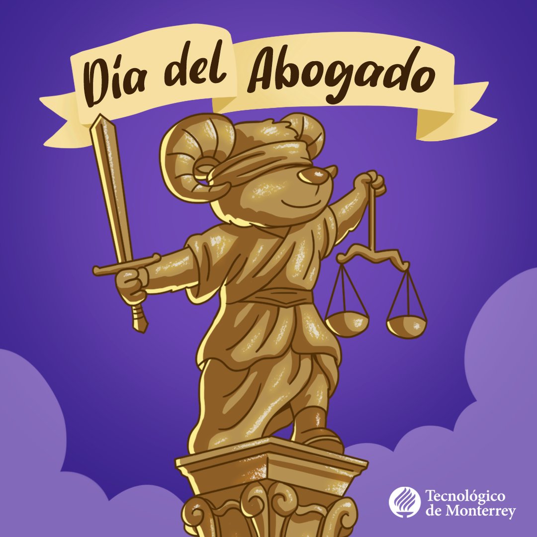 ITESMCEM's tweet photo. Justicia, pasión y dedicación.
Menciona a tu abogada/o fav. ⚖️🙌⚖
#DíaDelAbogado #ECSG #TecCEM https://t.co/MZfkA8M2hY