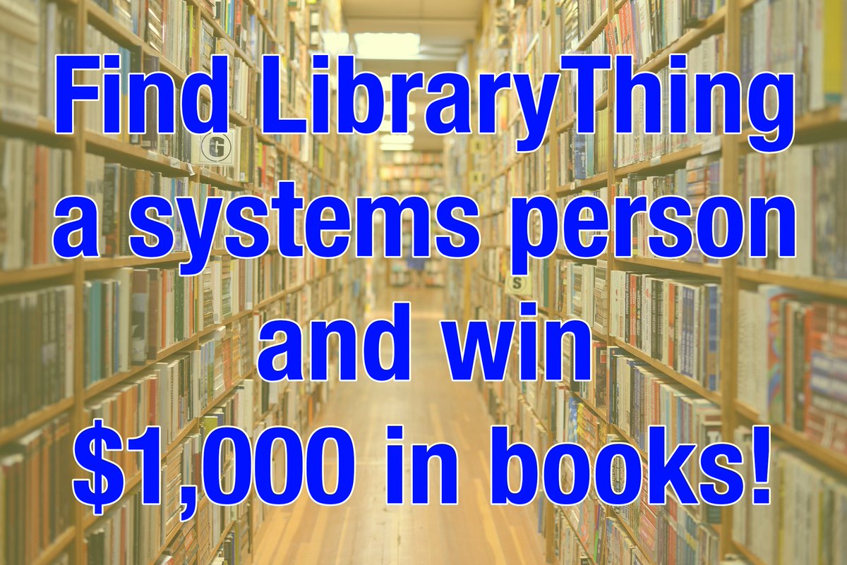 LibraryThing tweet media