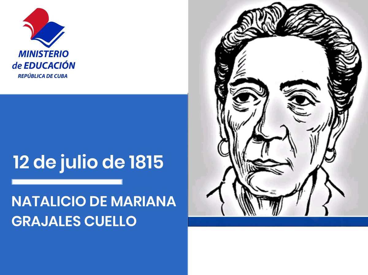 Mariana Grajales Cuello, mujer mestiza, casi analfabeta, considerada justamente por los cubanos como la Madre de la Patria, supo empinarse sobre su tiempo, educar una tropa de héroes y ser ejemplo de decoro, valentía y grandeza. #CubaViveEnSuHistoria #CubaMined
<a href="/DrRobertoMOjeda/">Dr. Roberto Morales Ojeda</a>