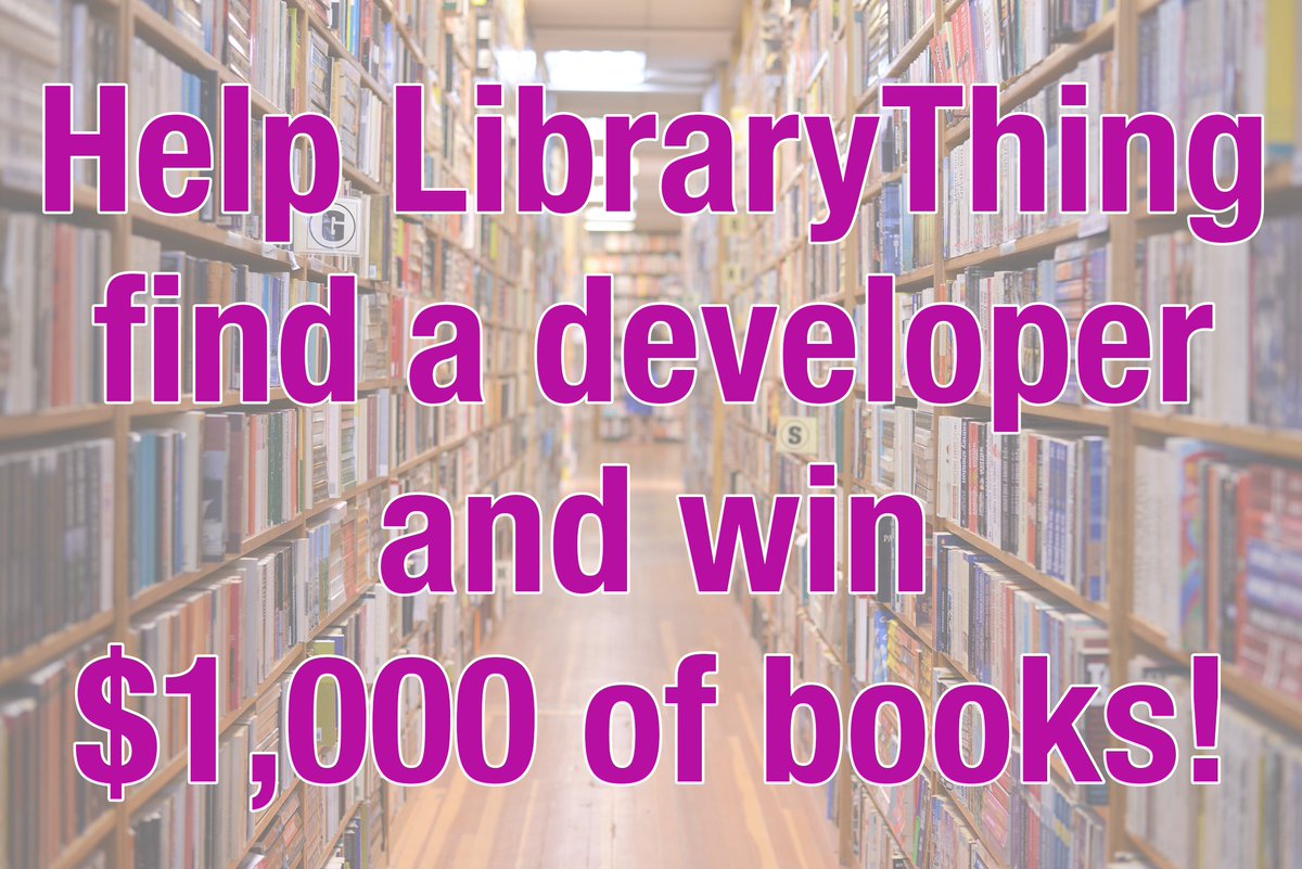 LibraryThing tweet media