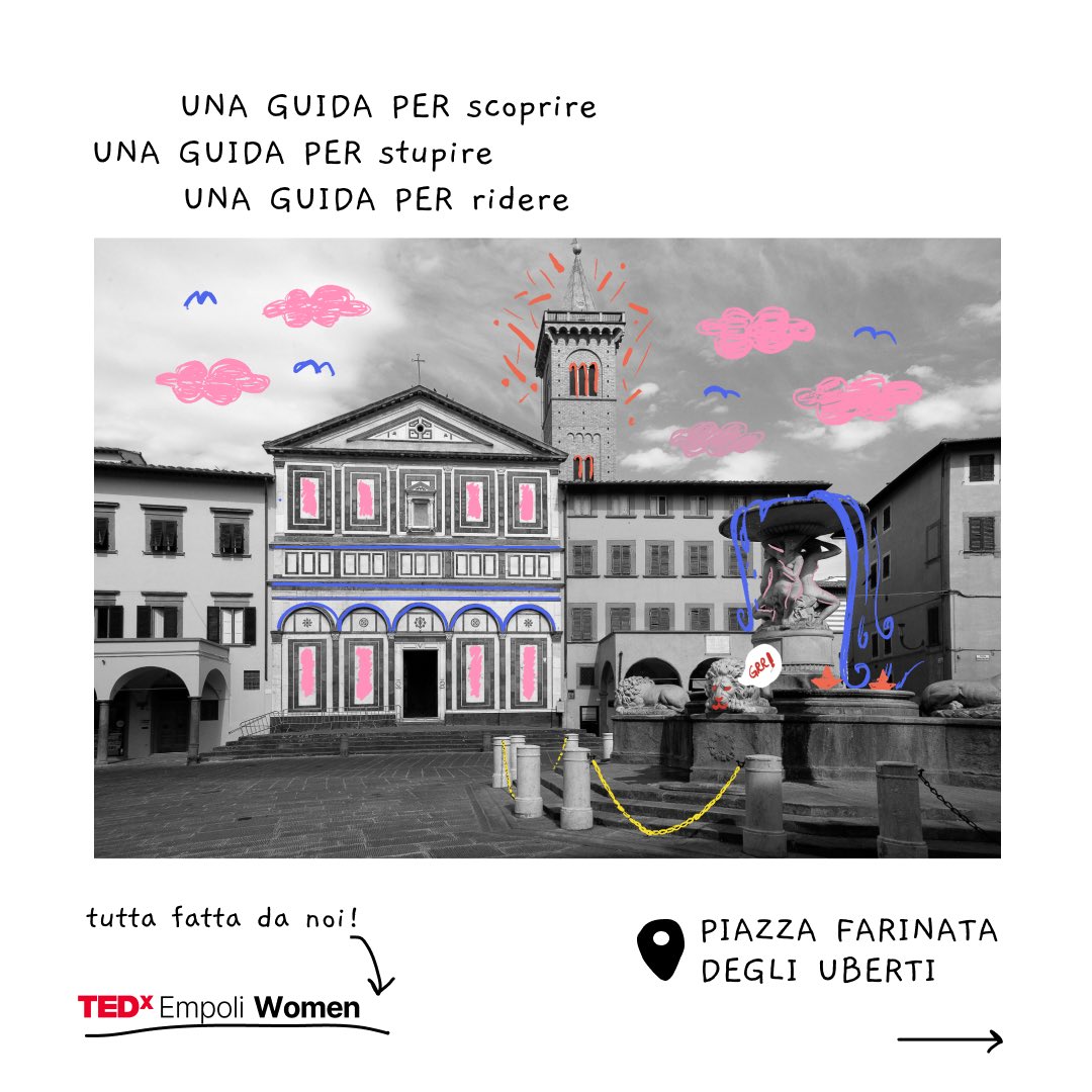 TEDxEmpoli's tweet photo. ❓Quanto conosci #Empoli?
Ecco qualche curiosità sulla città che ospiterà il #TEDxEmpoliWomen
Piazza Farinata degli Uberti, da tutti conosciuta come Piazza dei Leoni, importante per la sua storia ma anche come luogo di ritrovo storico dei ragazzi di Empoli e non solo.
#tedx https://t.co/UAlu22lr48