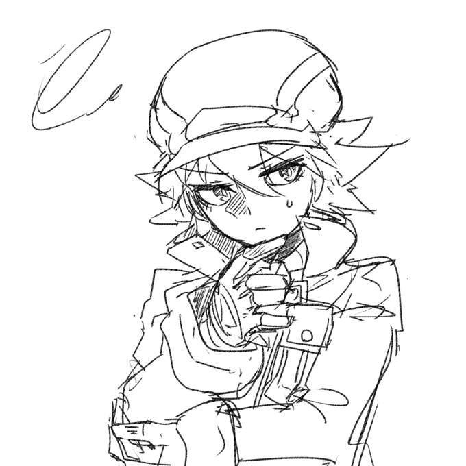 ちょっと困り顔 