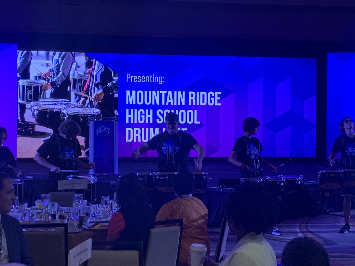 Fantastic job today ⁦<a href="/TheMRHS/">Mountain Ridge</a>⁩ Drumline!! Thank you for sharing your talent with the ⁦<a href="/NAFCareerAcads/">NAF</a>⁩ network!! #NAFNext
