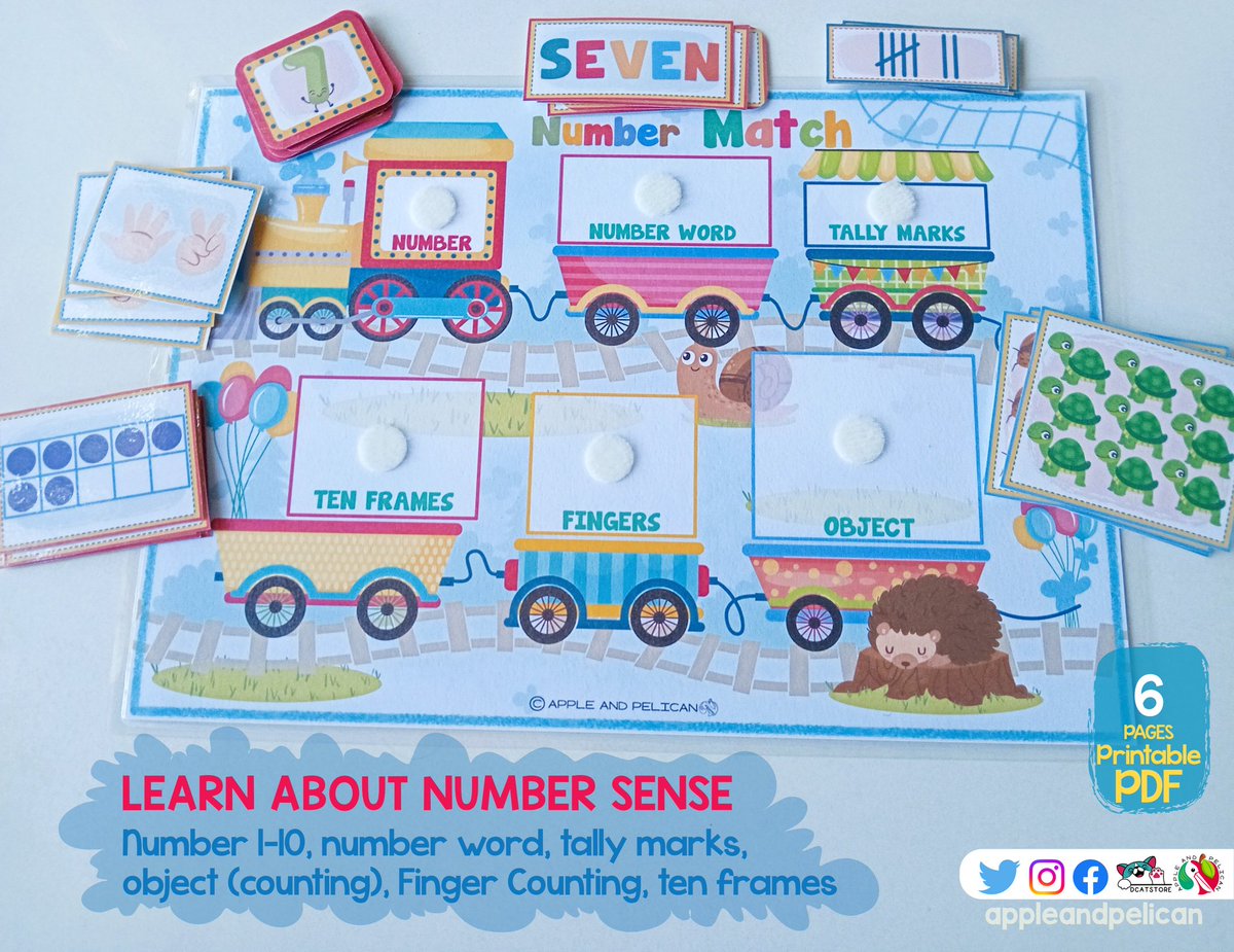 Appleandpelican's tweet image. Numbers And Counting Activity For Toddler, Preschool Number Sense Busy Book Page Printable Math Worksheets Number 1 To 10 Matching

etsy.com/listing/152117…

#worksheet #busybook #numbers #numbersense #preschool #kindergarten #counting #count #Matching #numeracy #maths #etsy