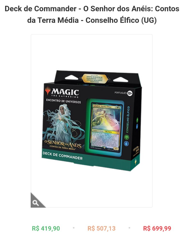 Zampieridebbie's tweet photo. Hey @wizards_magic , the prices of your products it's so abusive, I'm so sad because Magic is one of my favorite games and I just can't play, because it's so much editions and with an abusive price!

We work and our wage here it's R$ 1.320,00, are you out of your mind darling? https://t.co/ItY55sdORP