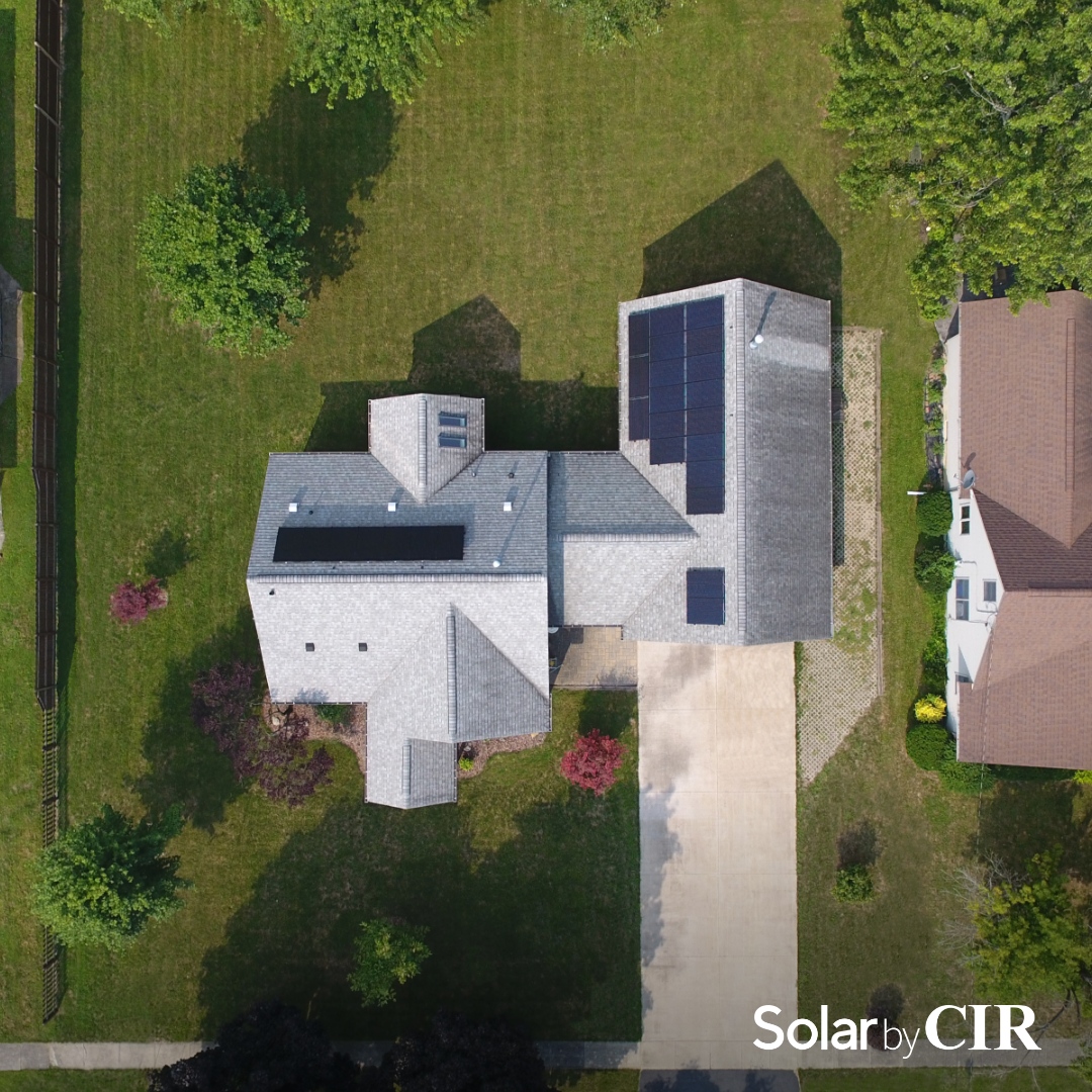 SolarByCIR's tweet photo. CIR is a local company with 45 years of experience, and with that excellent track record, has been chosen among hundreds of customers across WNY. 

Mr. Goers decided to use this opportunity to install 18 Silfab SLA300M solar panels on his excellent south and west facing roofs ... https://t.co/K6NDA20cQP