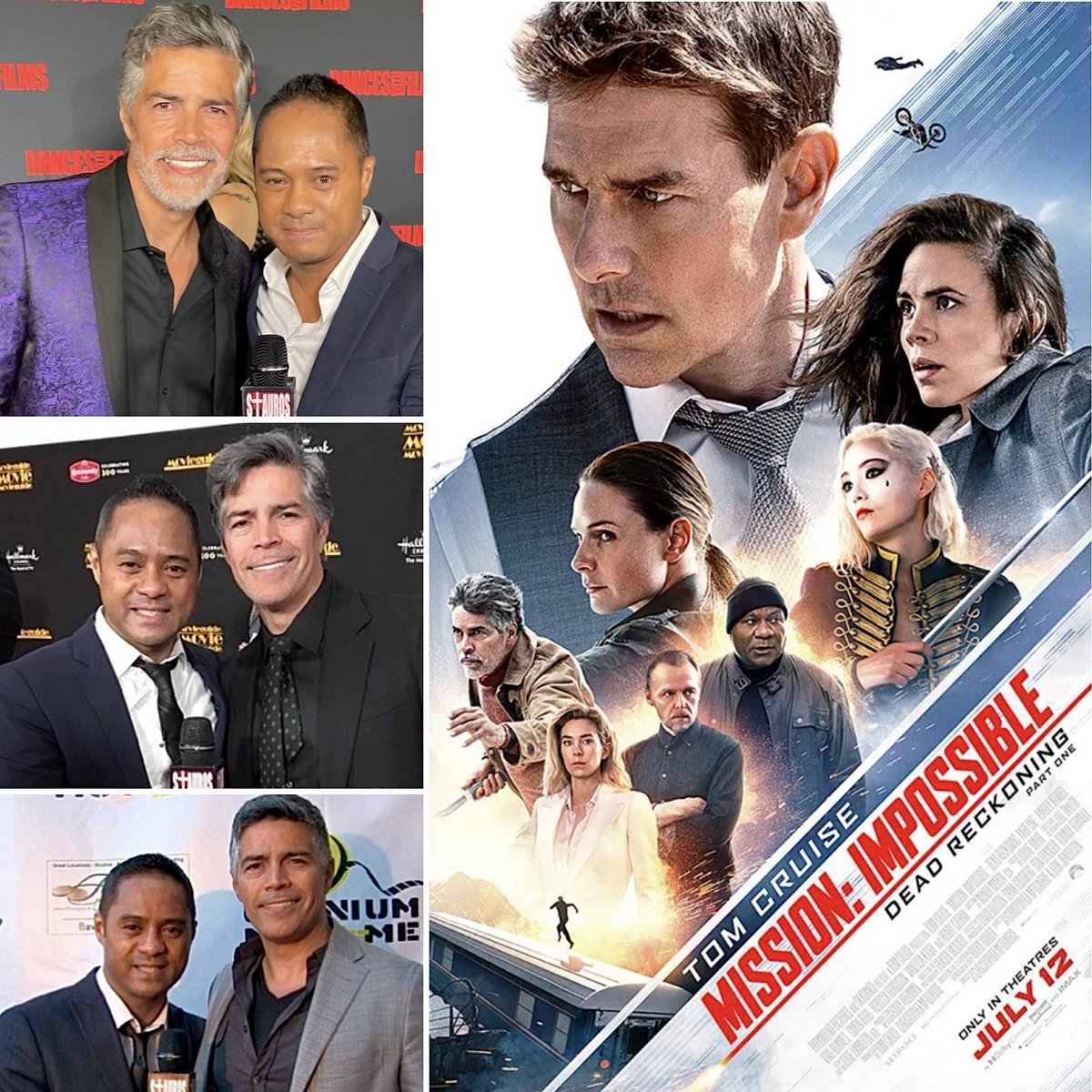 TyroneTann's tweet photo. #2DaysTheeeDay! So I Wanted2Help Promote & Dedicate these #WindbackWednesday Memories, 2TheAlways Awesome, Sweet & Humble, @Esai_Morales, WhoStars as the MainVillain; #GABRIEL in; #MissionImpossible: #DeadReckoning Part1, Starring #TomCruise, Which OPENS InTheatres2DAY! #ItRocks https://t.co/lvDRK4mLnv