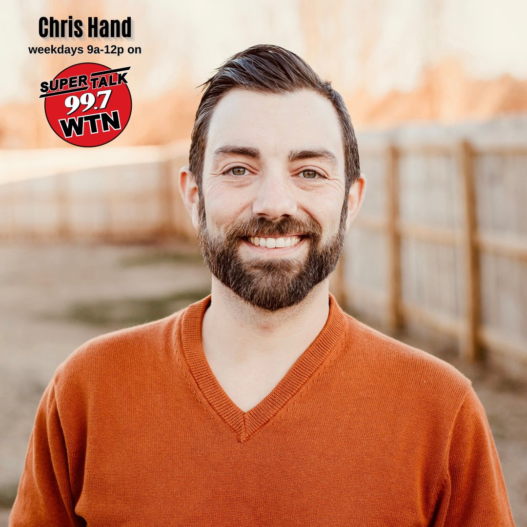 Supertalk 99 7 wtn on twitter just announced chris hand