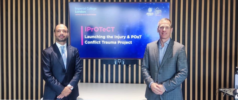 ghiaub's tweet photo. GHI is proud to announce the launch of the NIHR Global Health #Research Group on Injury and Post #Conflict #Trauma (iPrOTeCT), a collaborative effort spanning three continents, in collaboration with Imperial College London.

To know more about #iPrOTeCT, read the full press release 👉🏻 https://t.co/pZdmHJmkpm  
 
#GlobalHealthInstitute #GHI #Health #GlobalHealth #AUB