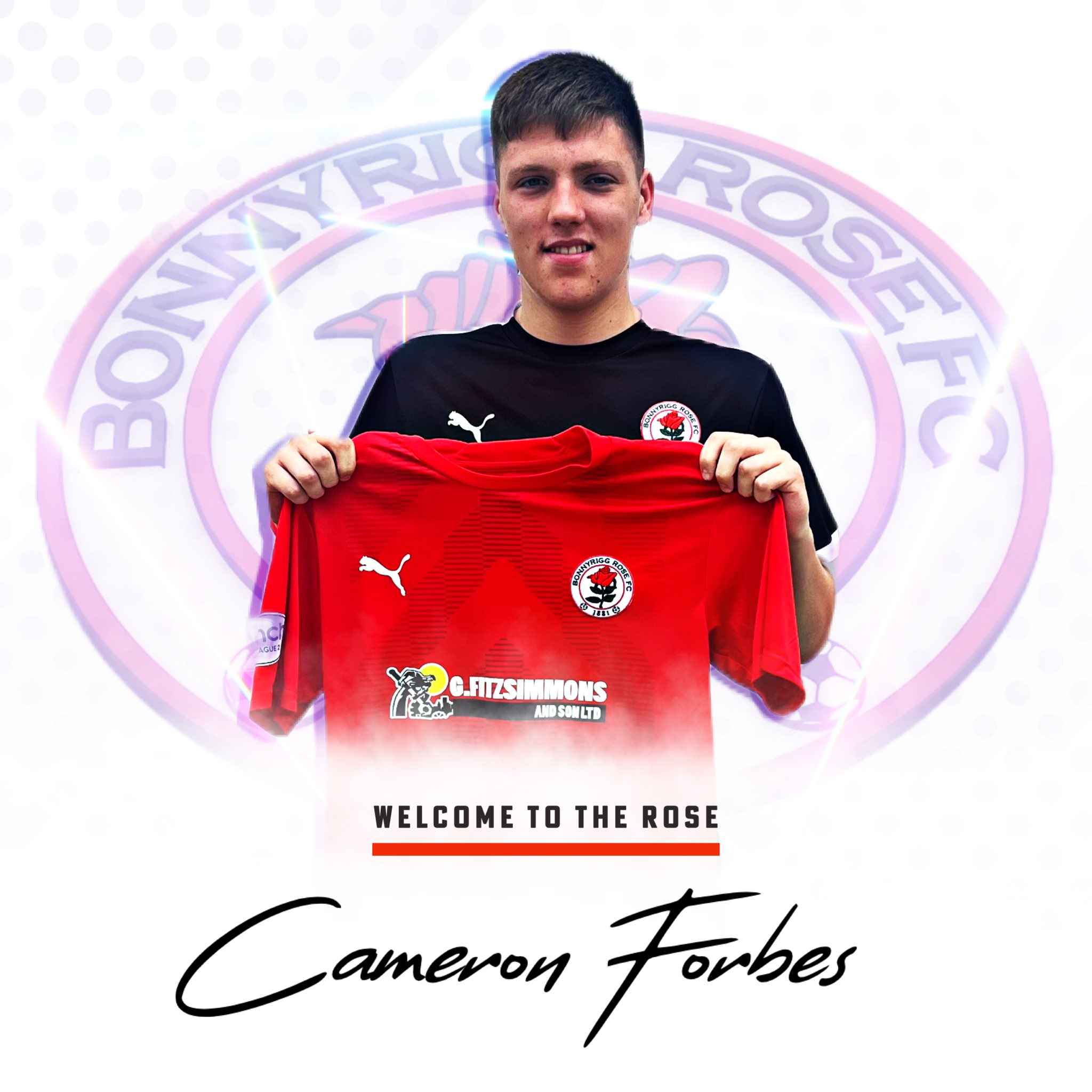 Bonnyrigg Rose on Twitter "𝗖𝗮𝗺𝗺𝘆 𝗽𝗲𝗻𝘀 𝗽𝗿𝗼 𝗰𝗼𝗻𝘁𝗿𝗮𝗰𝘁 ️ We’re delighted