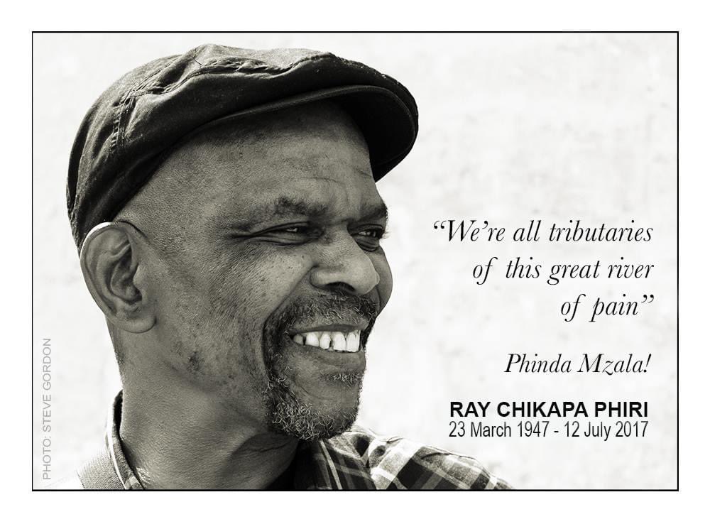 My friend never to be forgotten  #RayPhiri