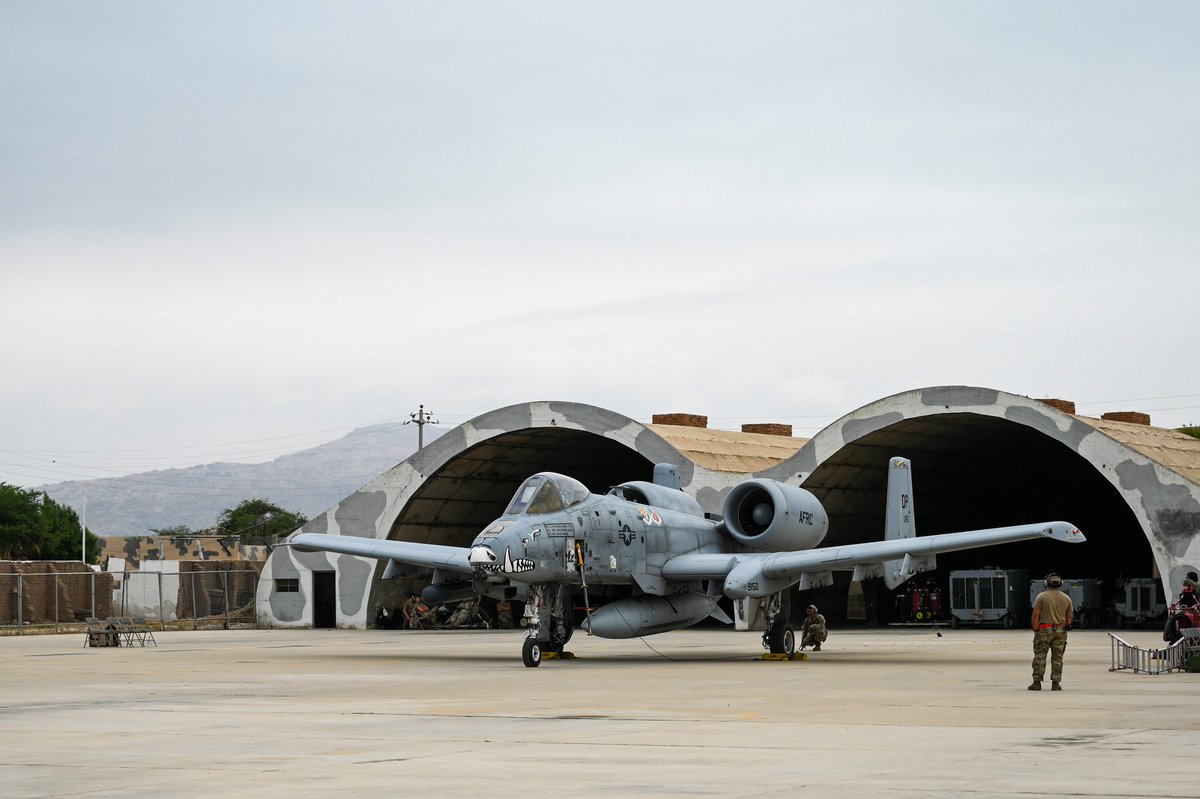 USAFReserve's tweet photo. A huge milestone occurred this week during #PatriotFury23, For the first time ever, A-10s launched out of South America from Chiclayo, Peru.
#ResoluteSentinel23 | @AFSOUTH | #AFRCPF23 | #ReserveReady https://t.co/R1JqljrVC9