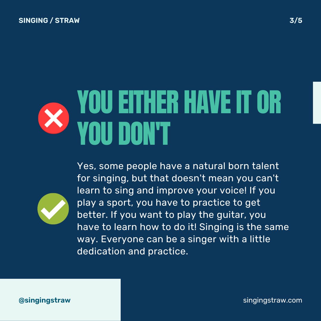 singingstraw's tweet photo. When it comes down to it, knowing yourself and your voice is key.  Keep caring for your voice, and stay tuned for more singing myths debunked!  #SingingMyths #VocalHealthTips #VoiceCare #HealthySinging #VocalWellness #SingingFacts #BustingSingingMyths https://t.co/3wHs6g3hdt