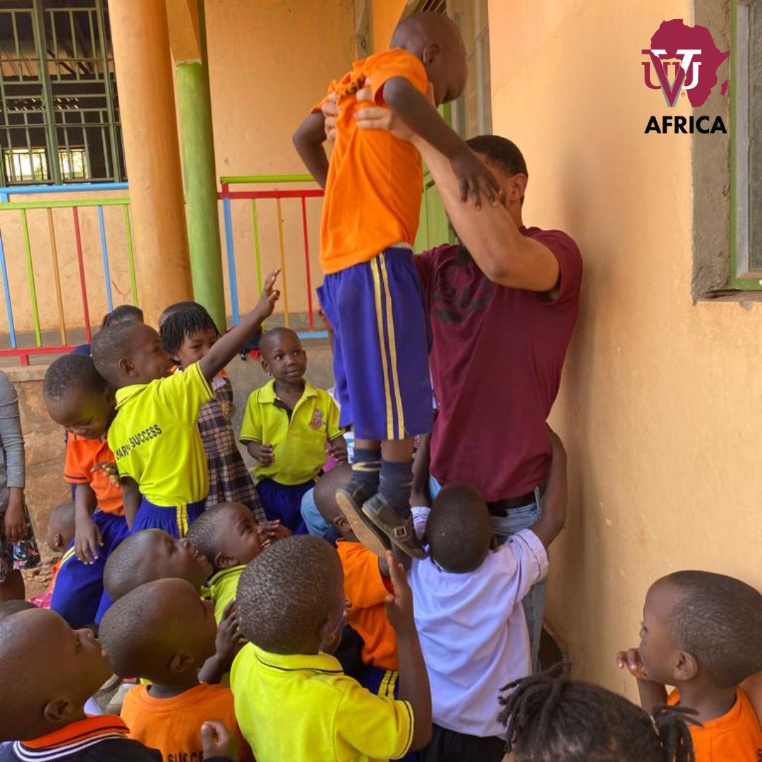 VAUnion1865's tweet photo. We're so excited to highlight members of the Pack in Africa! Dr. Mark James, our VUU Assistant Dean of Students and VUU's College of African American Men members traveled to Uganda to participate in VUU's Inaugural Leadership Symposium, Africa.
#VUUAfrica #PanthersOnTheMove https://t.co/w6EcOEOmOj