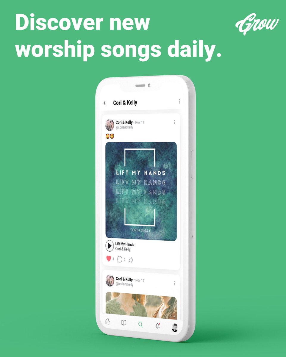 Discover new worship songs daily. 🎵 🙌

Embark on a musical journey of faith with our daily dose of new worship songs.

To explore further or download the app, visit our website at growfaith.co