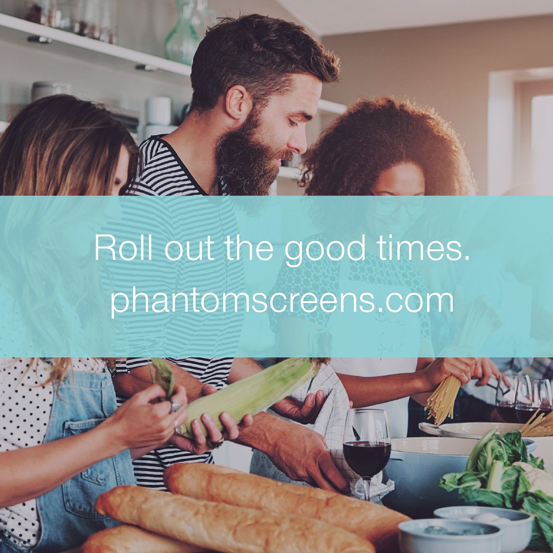 phantom_screens's tweet photo. Make mealtimes a breeze with Phantom Screens! Enjoying home-cooked meals is even better when you can keep the bugs and other unwelcome visitors at bay - perfect for keeping your kitchen cozy and inviting! 

#PhantomScreens #DiningWithEase #LoveHomeCooking https://t.co/wXLDcknfml