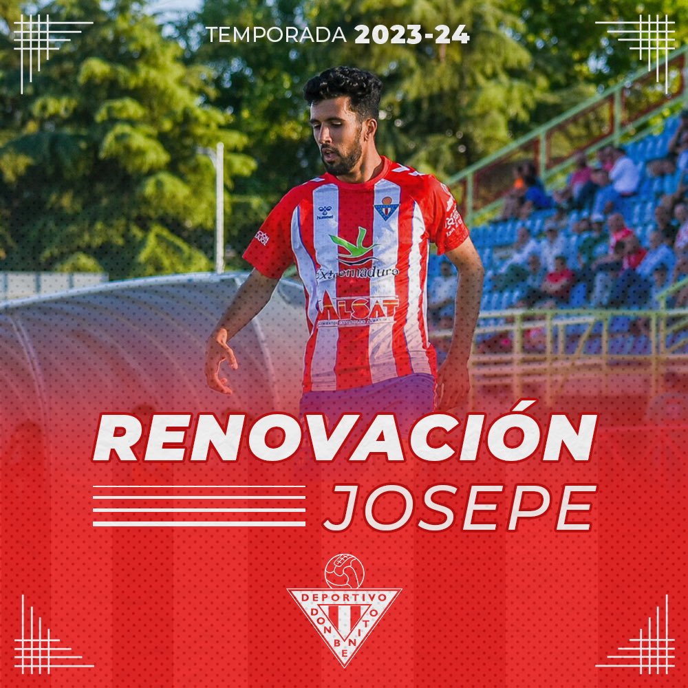 CDDonBenito_'s tweet photo. 🔔 JOSEPE RENOVADO 🔔

🏡 El canterano renueva con el #CDDonBenito y tendrá ficha de primer equipo.

🤩 ¡Vaaamos @Josepedrobarrio!

➕info: https://t.co/1xBqbbs4EF

#AhoraMásQueNunca ❤️🤍❤️ https://t.co/RNXBxxQV1A