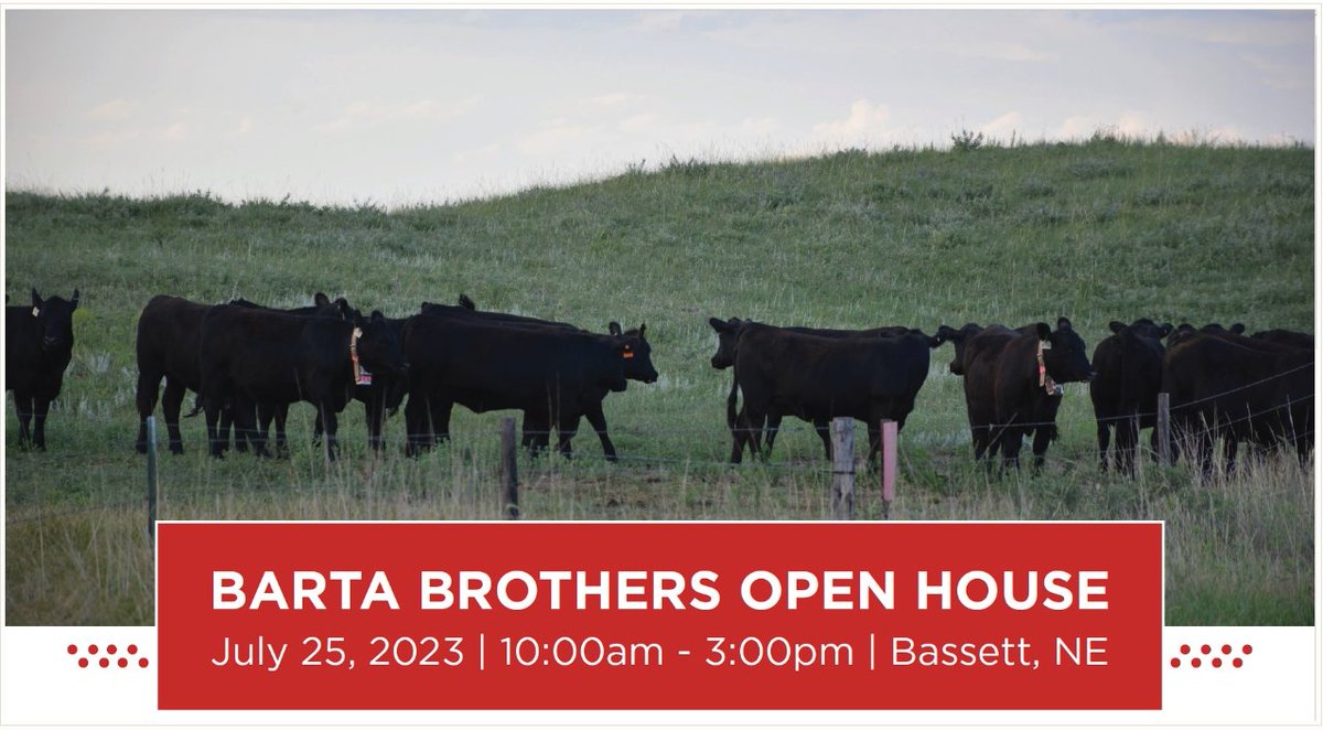We're excited about our collaborative adaptive management project at Barta Brothers Ranch, one of our research sites near Bassett, NE. Learn more about the project and all the other cool stuff during this open house, July 25. 
ow.ly/T21E50P8NNY