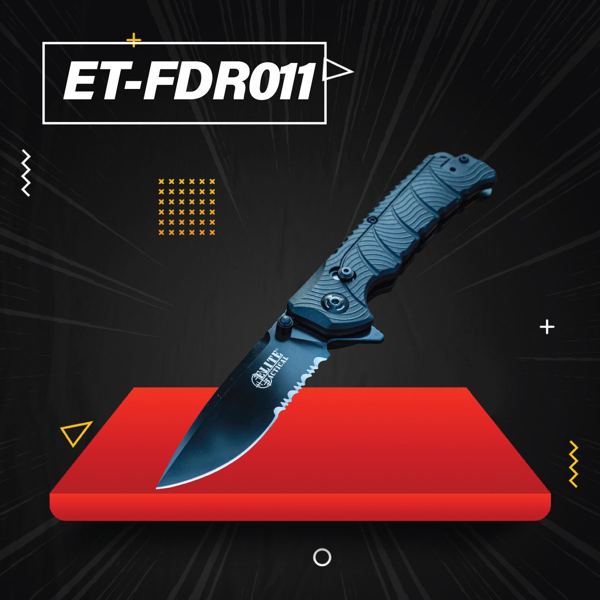 MasterCutlery's tweet image. Stay Sharp, Stay Ready: Choose Elite Tactical.

Get your ET-FDR011 and more at sharperedges.com

#EliteTacticalKnives #SharpnessRedefined #TrustTheEdge #PrecisionInYourPocket #SurvivalGear #CraftedForExcellence