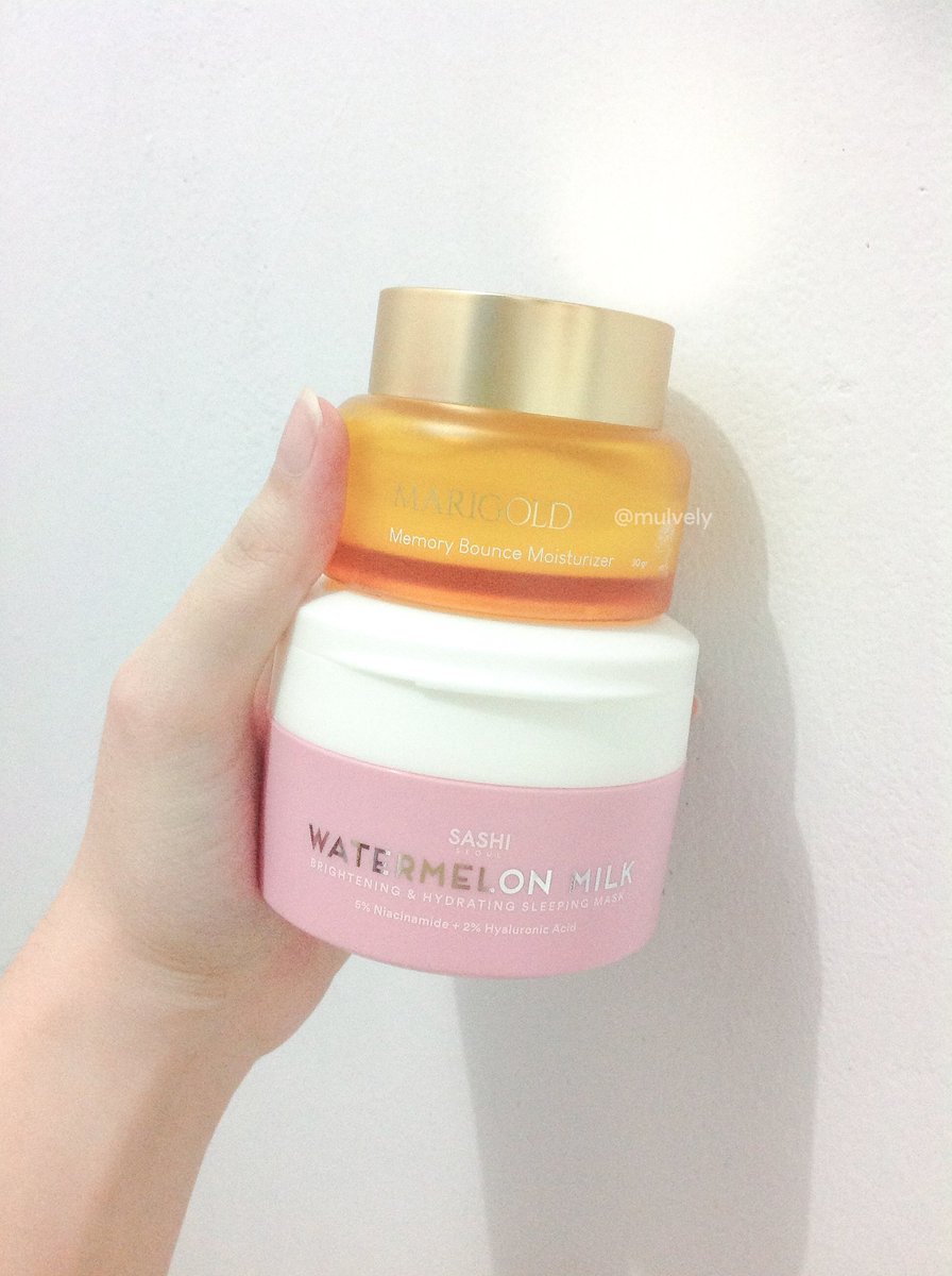 mulgital's tweet photo. Siapa yang lagi butuh moisturizer dan sleeping mask? Aku mau giveaway dua produk kesukaanku buat 1 orang 💗

Caranya: follow aku, rt like reply tweet ini dan tweet setelah ini, lalu reply domisili kalian (cukup 1x aja)

Diumumin secepatnya, good luck! https://t.co/tOTDIERhDy