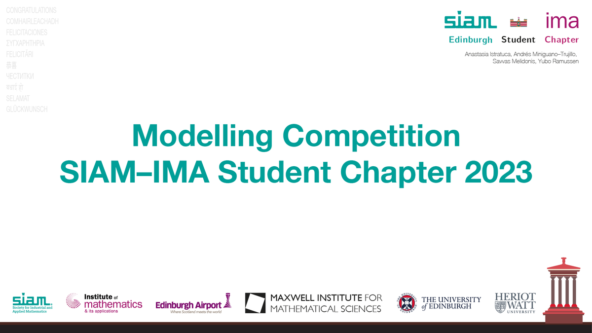 Edinburgh SIAM-IMA Student Chapter tweet media