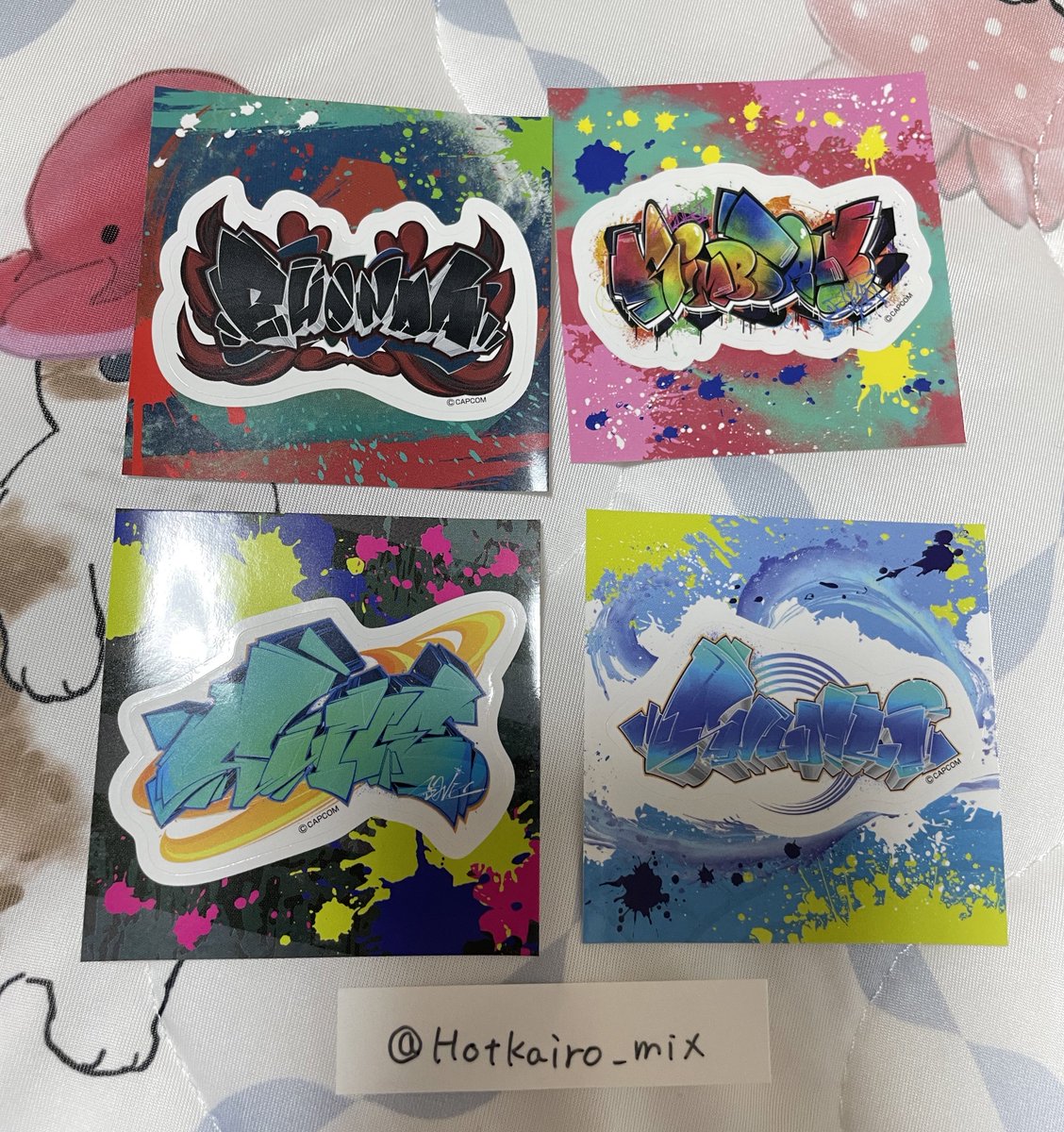 【交換･譲渡】カプコンストア ストリートファイター6 スト6 ステッカー

譲
本田･キンバリー･ガイル･春麗

求
ジェイミー･ルーク>定価+送料

譲渡は全てまとめてのみ
都内手渡し･郵送可