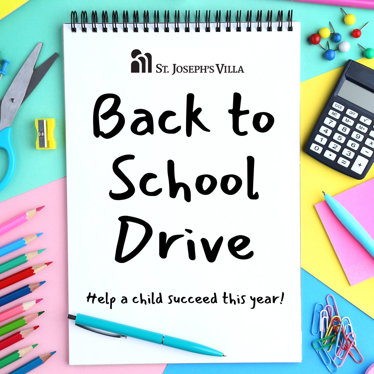 Before you wrap up your Prime Day shopping, take a look at our school supplies wish list! Your donation can be shipped directly to the Villa, and will provide students with the essentials for a successful school year!

Visit our Amazon Wish List here: tinyurl.com/sjvback2school