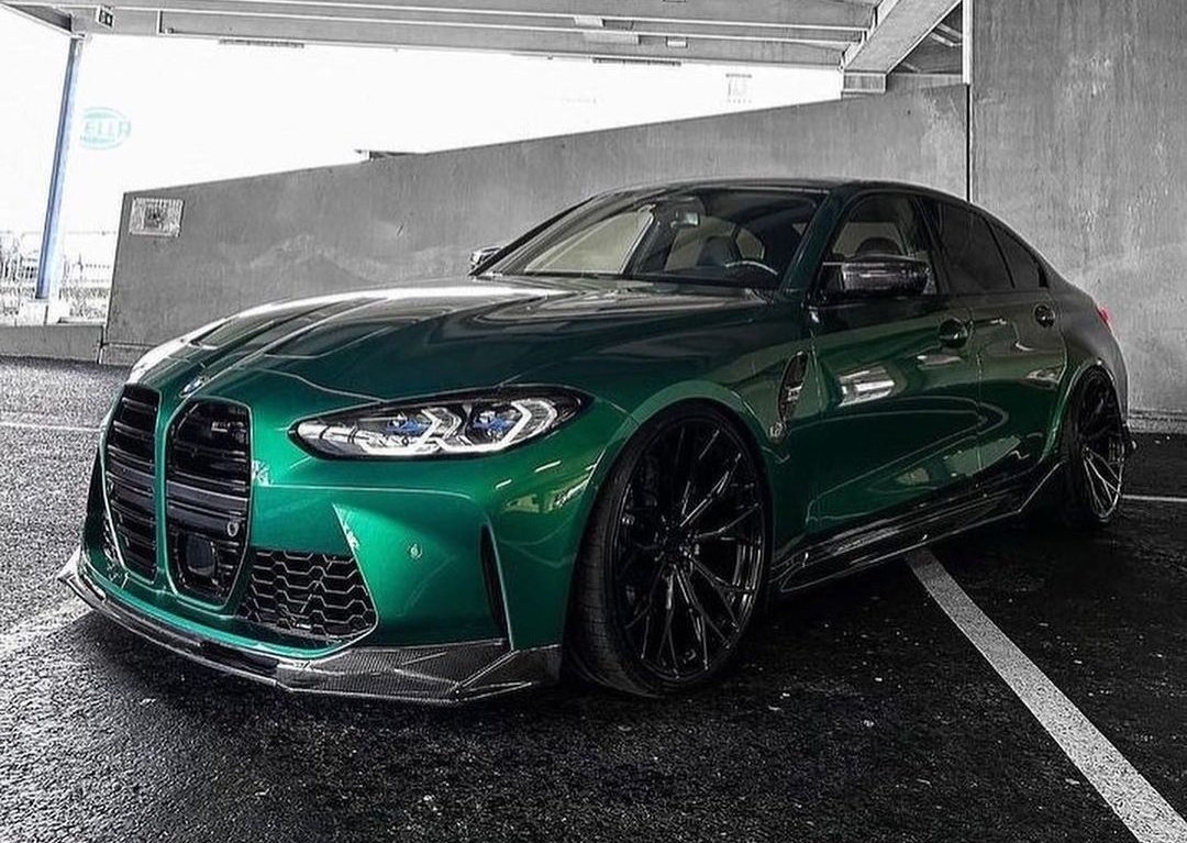 ExoticBMW's tweet photo. BMW M3 Competition 💚 https://t.co/KkjzFyoeI7