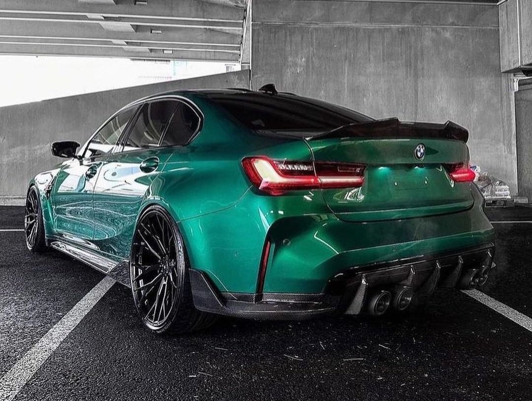 ExoticBMW's tweet photo. BMW M3 Competition 💚 https://t.co/KkjzFyoeI7